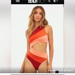 Celcine Beach Riot One-Piece. Medium. Brand New, never worn.